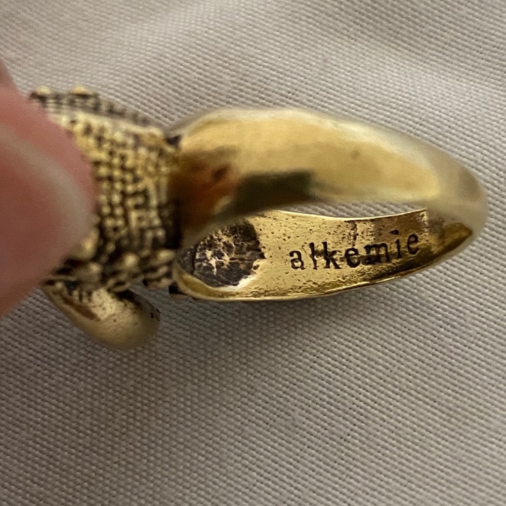 Alkemie Jewelry- Rabbit Ring